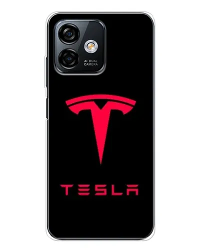 Чохол для Ulefone Note 16 Pro з картинкою «Tesla Red Logo» Чохол для Ulefone Note 16 Pro з картинкою «Tesla Red Logo»