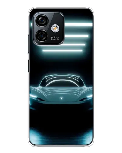 Чохол для Ulefone Note 16 Pro з картинкою «Tesla в неоні» Чохол для Ulefone Note 16 Pro з картинкою «Tesla в неоні»