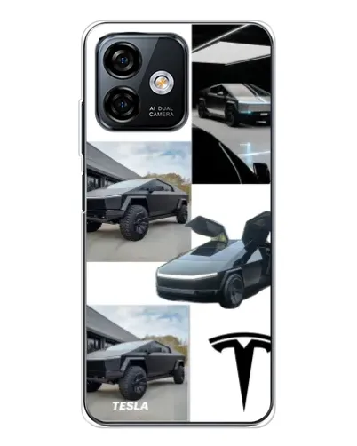 Чохол для Ulefone Note 16 Pro з картинкою «Колаж Cybertruck Tesla» Чохол для Ulefone Note 16 Pro з картинкою «Колаж Cybertruck Tesla»