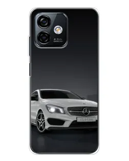 Чехол для Ulefone Note 16 Pro с картинкой «Mercedes AMG GT Silver»