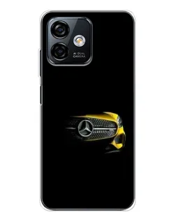Чехол для Ulefone Note 16 Pro с картинкой «Mercedes — ретро стиль»