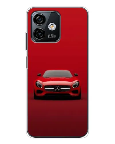 Чехол для Ulefone Note 16 Pro с картинкой «Красный Mercedes AMG»