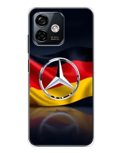 Чехол для Ulefone Note 16 Pro с картинкой «Mercedes — флаг Германии»