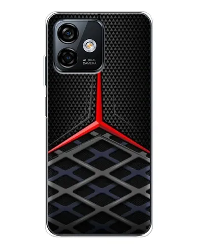 Чехол для Ulefone Note 16 Pro с картинкой «Mercedes Carbon Grid»