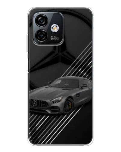 Чехол для Ulefone Note 16 Pro с картинкой «Mercedes AMG — графика»