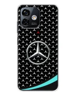 Чехол для Ulefone Note 16 Pro с картинкой «Mercedes — бирюзовый акцент»
