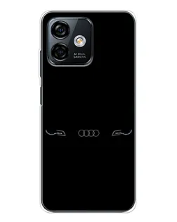 Чехол для Ulefone Note 16 Pro с картинкой «Audi — световой подпись»