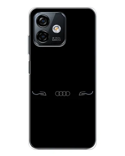 Чехол для Ulefone Note 16 Pro с картинкой «Audi — световой подпись»
