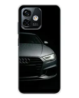 Чехол для Ulefone Note 16 Pro с картинкой «Audi — детализация кузова»
