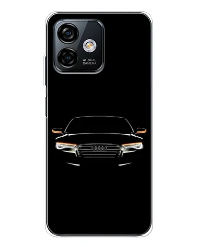 Чехол для Ulefone Note 16 Pro с картинкой «Audi — ночной контур»