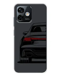 Чехол для Ulefone Note 16 Pro с картинкой «Задняя часть Audi — арт»