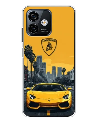 Чохол для Ulefone Note 16 Pro з картинкою «Жовтий Lamborghini місто» Чохол для Ulefone Note 16 Pro з картинкою «Жовтий Lamborghini місто»
