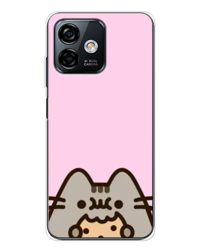 Чохол для Ulefone Note 16 Pro з картинкою «Pusheen та печиво» Чохол для Ulefone Note 16 Pro з картинкою «Pusheen та печиво»