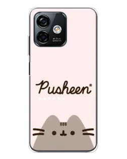 Чохол для Ulefone Note 16 Pro з картинкою «Pusheen логотип»