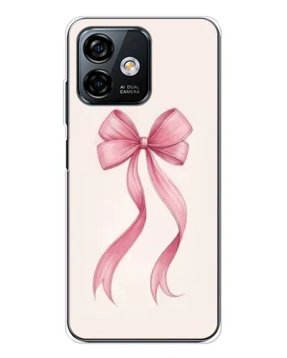 Чехол для Ulefone Note 16 Pro с картинкой «Розовый бант»