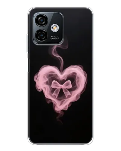 Чехол для Ulefone Note 16 Pro с картинкой «Дымчатое сердце»