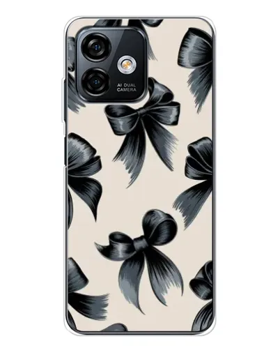 Чехол для Ulefone Note 16 Pro с картинкой «Банты Coquette»