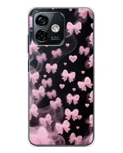Чехол для Ulefone Note 16 Pro с картинкой «Неоновое кружево»