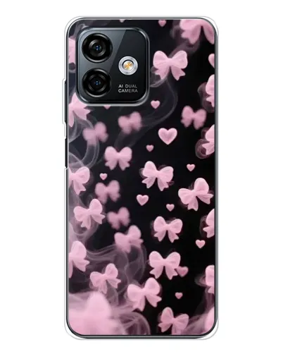 Чехол для Ulefone Note 16 Pro с картинкой «Неоновое кружево»