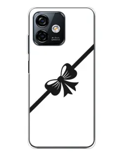 Чехол для Ulefone Note 16 Pro с картинкой «Диагональный бант»