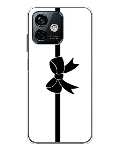 Чехол для Ulefone Note 16 Pro с картинкой «Вертикальный бант»