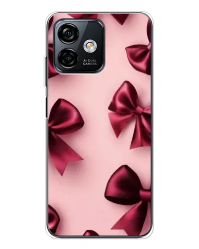 Чехол для Ulefone Note 16 Pro с картинкой «Бордовый атлас»