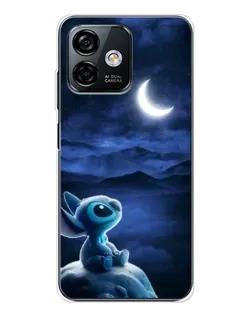 Чохол для Ulefone Note 16 Pro з картинкою «Місячна ніч Стіча»