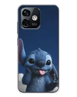 Чехол для Ulefone Note 16 Pro с картинкой «Стич в облаках»