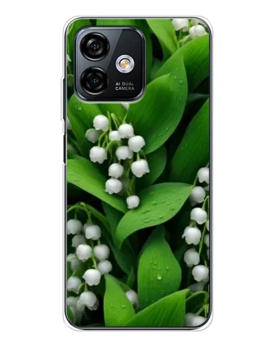 Чохол для Ulefone Note 16 Pro з картинкою «Конвалії в зелені»