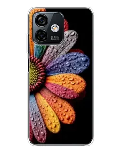 Чохол для Ulefone Note 16 Pro з картинкою «Райдужна квітка» Чохол для Ulefone Note 16 Pro з картинкою «Райдужна квітка»
