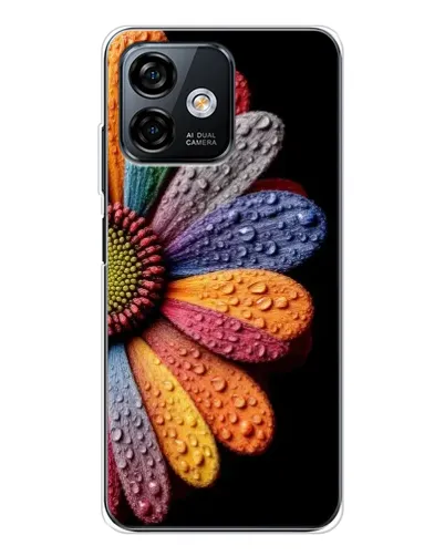 Чохол для Ulefone Note 16 Pro з картинкою «Райдужна квітка»
