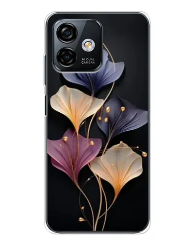 Чохол для Ulefone Note 16 Pro з картинкою «Лілові квіти грації»
