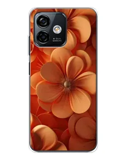 Чохол для Ulefone Note 16 Pro з картинкою «Помаранчева макро квітка» Чохол для Ulefone Note 16 Pro з картинкою «Помаранчева макро квітка»