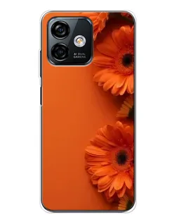 Чохол для Ulefone Note 16 Pro з картинкою «Помаранчеві гербери» Чохол для Ulefone Note 16 Pro з картинкою «Помаранчеві гербери»