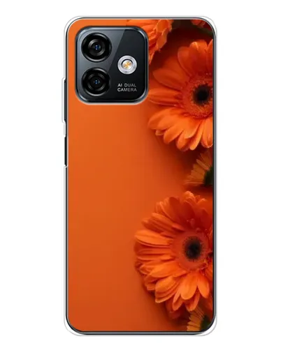 Чохол для Ulefone Note 16 Pro з картинкою «Помаранчеві гербери»