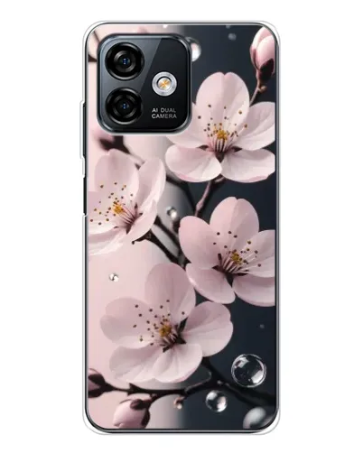 Чохол для Ulefone Note 16 Pro з картинкою «Ніжня сакура та краплі» Чохол для Ulefone Note 16 Pro з картинкою «Ніжня сакура та краплі»