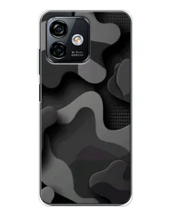 Чехол для Ulefone Note 16 Pro с картинкой «Темный абстрактный камуфляж» Чехол для Ulefone Note 16 Pro с картинкой «Темный абстрактный камуфляж»