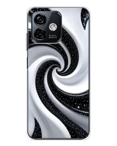 Чохол для Ulefone Note 16 Pro з картинкою «Чорно-біла спіраль» Чохол для Ulefone Note 16 Pro з картинкою «Чорно-біла спіраль»