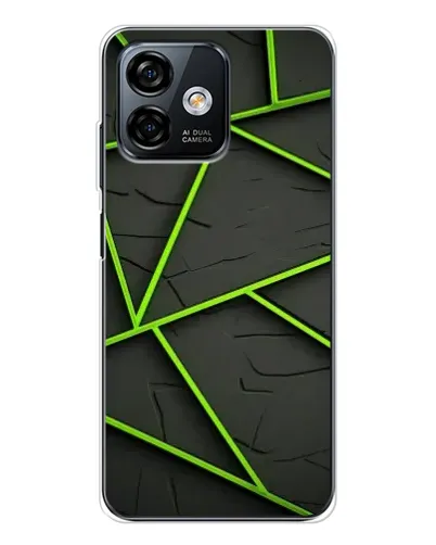 Чохол для Ulefone Note 16 Pro з картинкою «Зелені геометричні лінії» Чохол для Ulefone Note 16 Pro з картинкою «Зелені геометричні лінії»