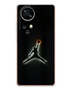 Чехол для Ulefone Note 17 Pro с картинкой «Jordan Gradient Logo» Чехол для Ulefone Note 17 Pro с картинкой «Jordan Gradient Logo»
