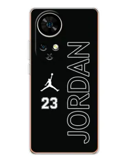 Чехол для Ulefone Note 17 Pro с картинкой «Jordan Vertical»