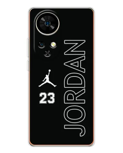 Чехол для Ulefone Note 17 Pro с картинкой «Jordan Vertical»