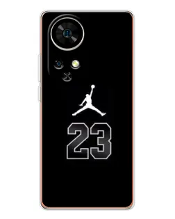 Чехол для Ulefone Note 17 Pro с картинкой «Jordan Flight 23»