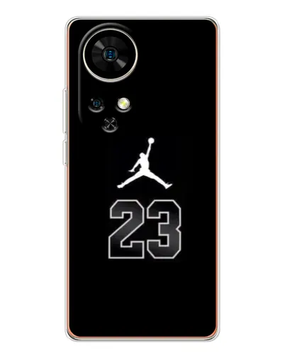Чехол для Ulefone Note 17 Pro с картинкой «Jordan Flight 23»