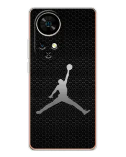 Чехол для Ulefone Note 17 Pro с картинкой «Jordan Dark Carbon»