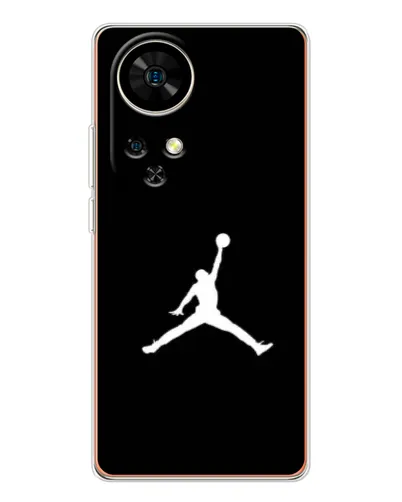 Чехол для Ulefone Note 17 Pro с картинкой «Jordan Silhouette»