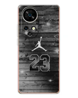 Чехол для Ulefone Note 17 Pro с картинкой «Jordan Carbon 23»