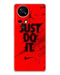 Чехол для Ulefone Note 17 Pro с картинкой «Nike Just Do It»