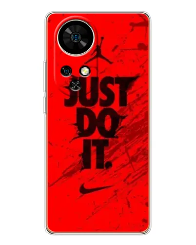 Чехол для Ulefone Note 17 Pro с картинкой «Nike Just Do It»