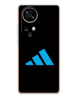 Чехол для Ulefone Note 17 Pro с картинкой «Adidas Cyan Logo»
